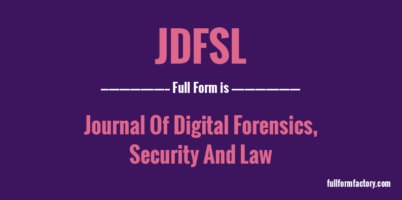 jdfsl-full-form