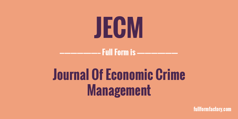 jecm-full-form