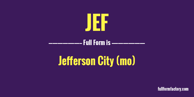 jef-full-form