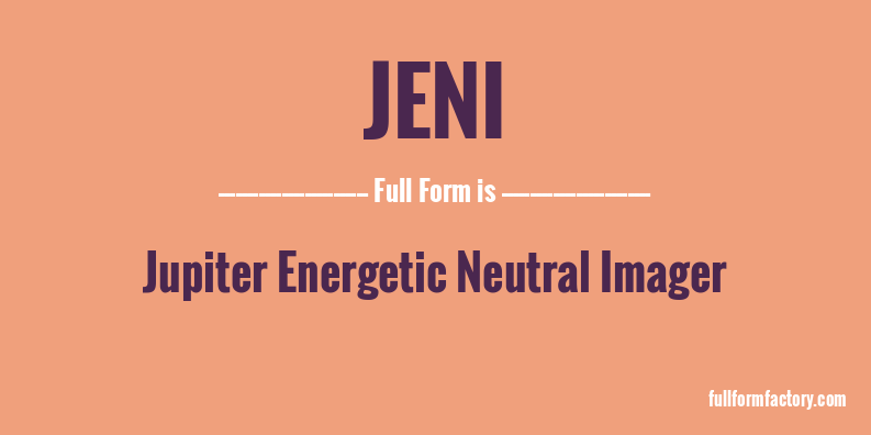 jeni-full-form