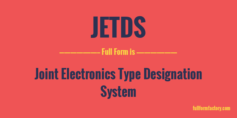 jetds-full-form