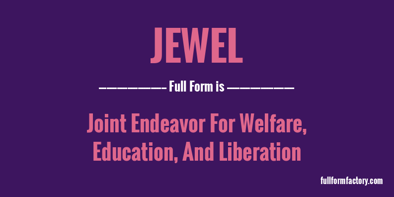 jewel-full-form