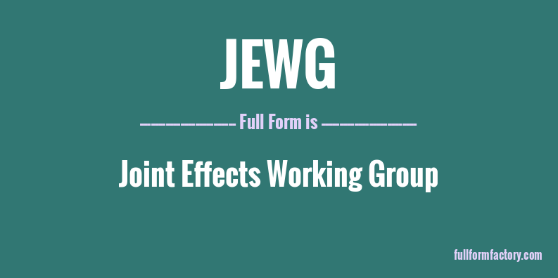 jewg-full-form
