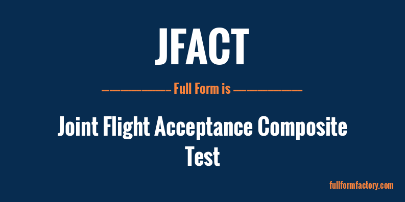 jfact-full-form