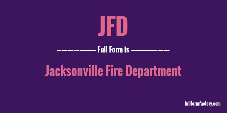 jfd-full-form