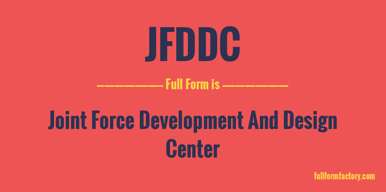 jfddc-full-form