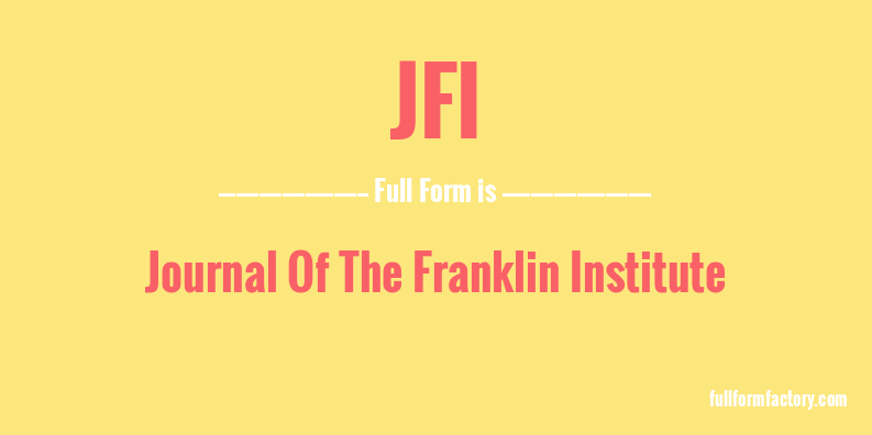 jfi-full-form