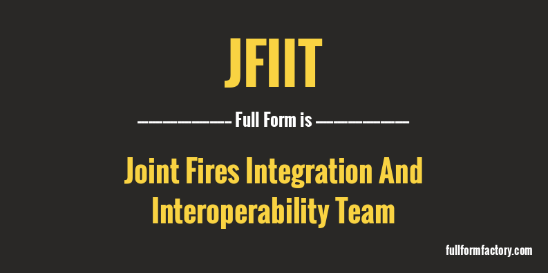 jfiit-full-form