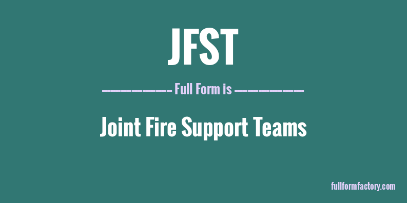 jfst-full-form