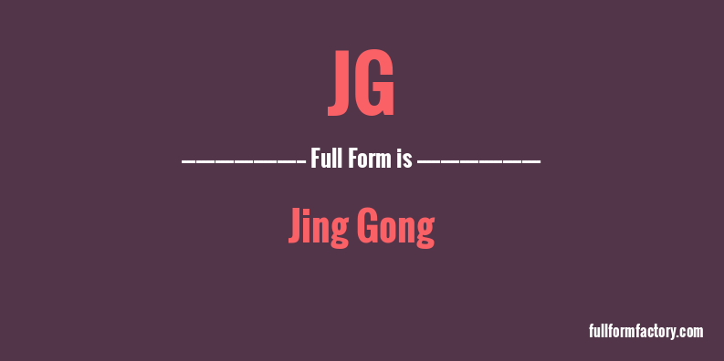 jg-full-form