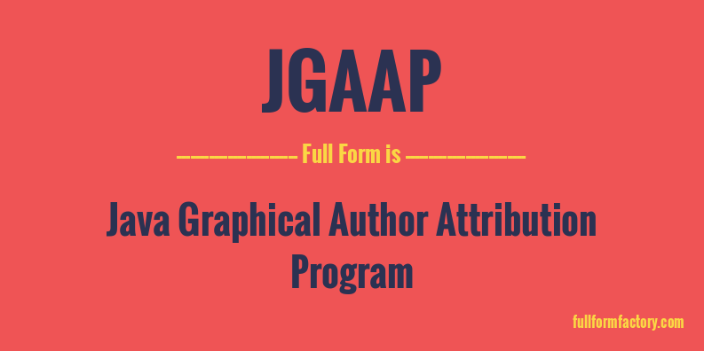 jgaap-full-form
