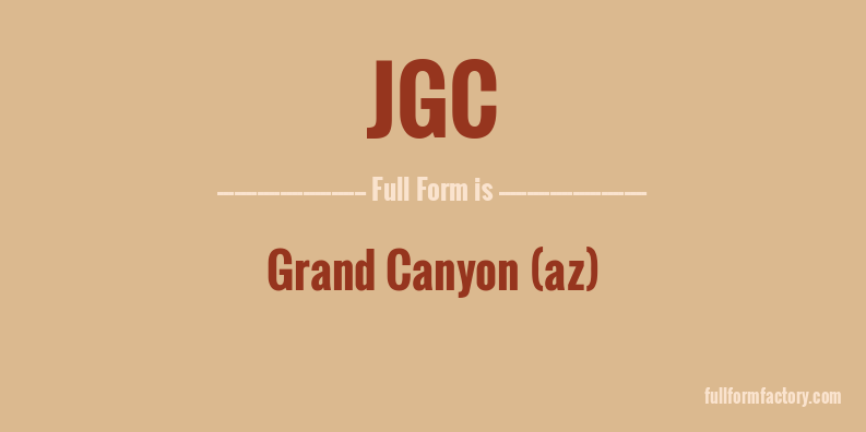 jgc-full-form