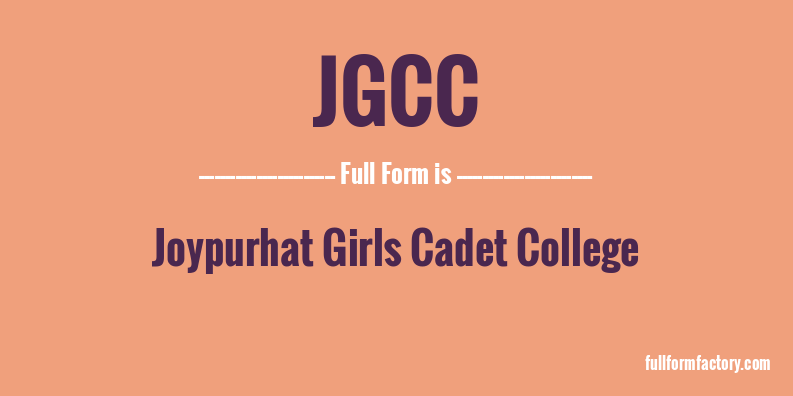 jgcc-full-form