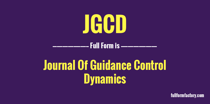 jgcd-full-form