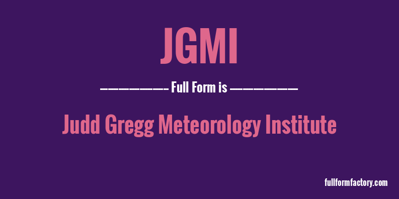 jgmi-full-form