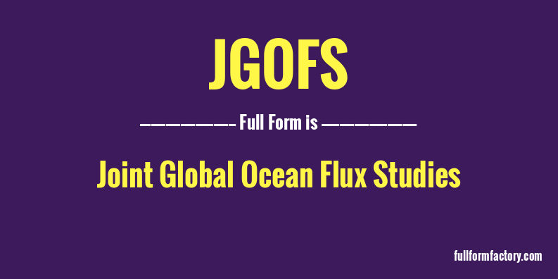 jgofs-full-form