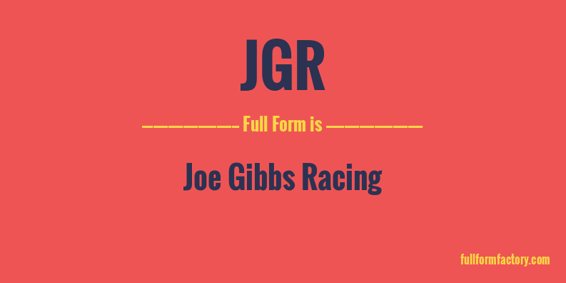 jgr-full-form