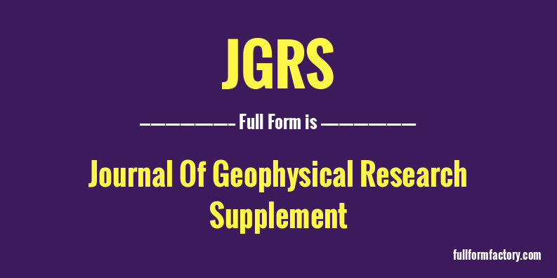 jgrs-full-form