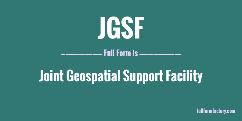 jgsf-full-form