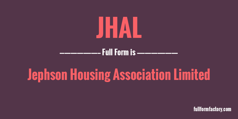jhal-full-form