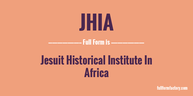 jhia-full-form