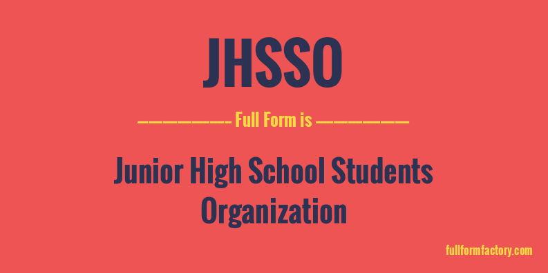 jhsso-full-form