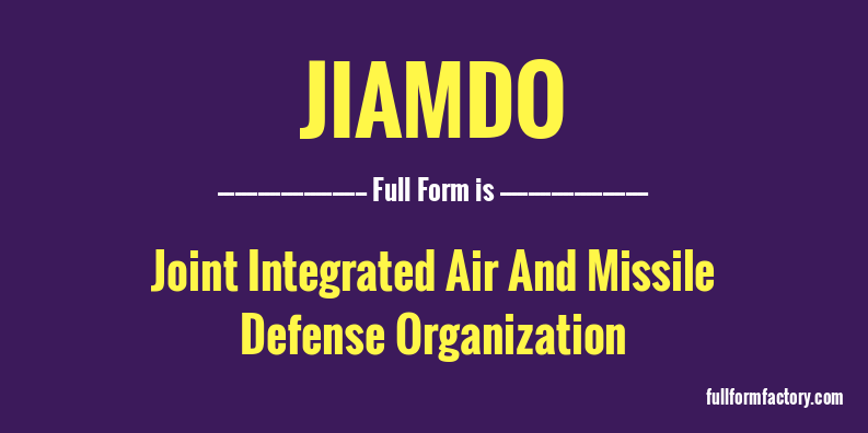 jiamdo-full-form