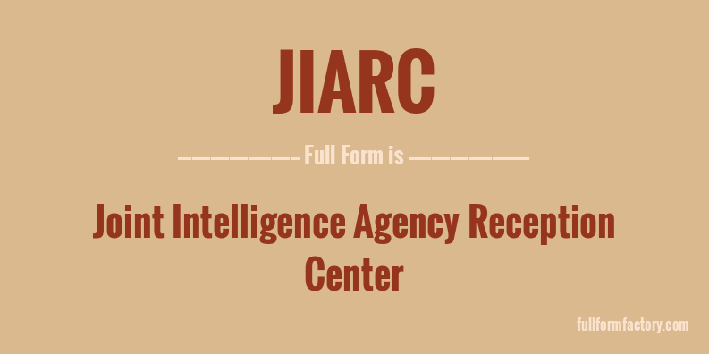 jiarc-full-form