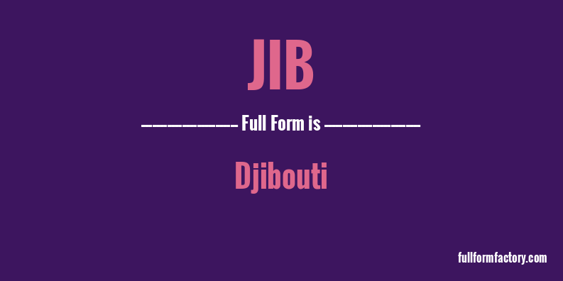 jib-full-form