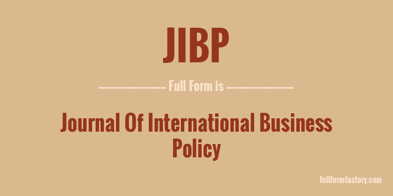 jibp-full-form