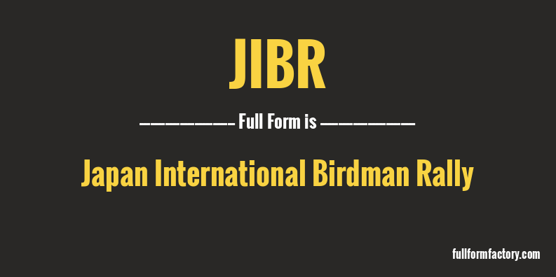 jibr-full-form