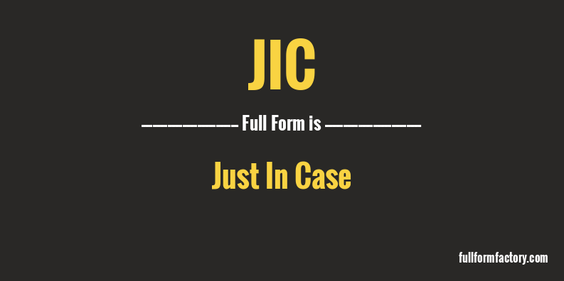 jic-full-form