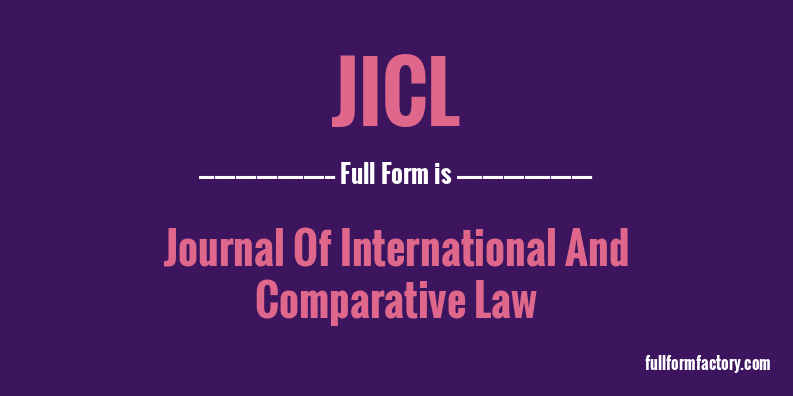 jicl-full-form