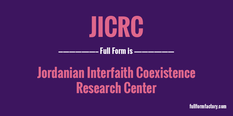 jicrc-full-form