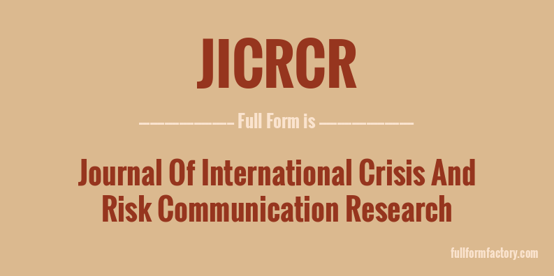 jicrcr-full-form