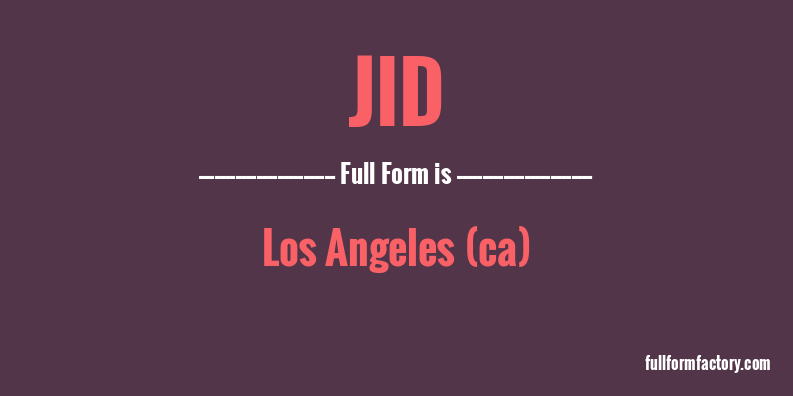 jid-full-form