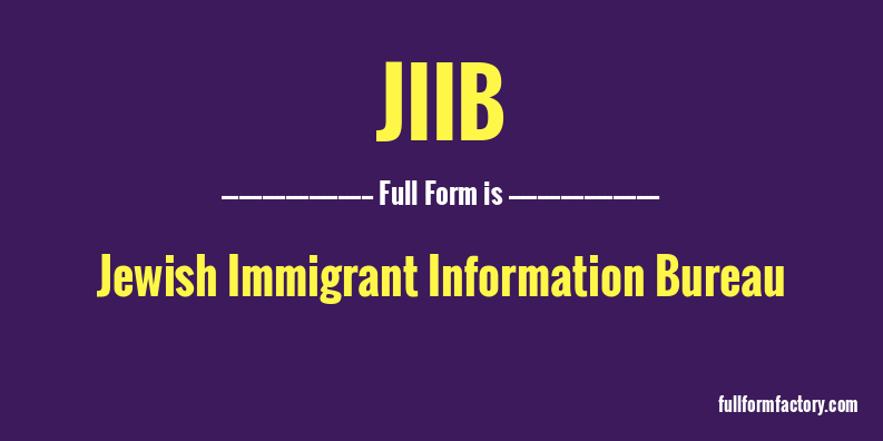 jiib-full-form