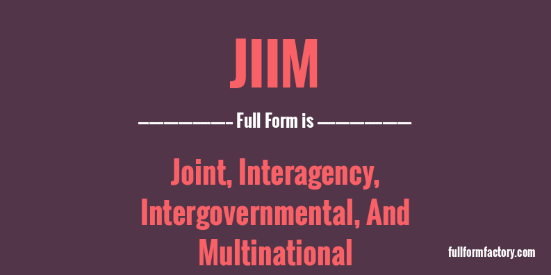 jiim-full-form
