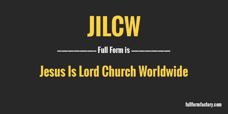 jilcw-full-form