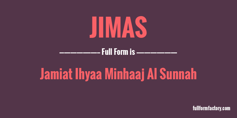 jimas-full-form