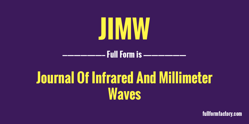 jimw-full-form