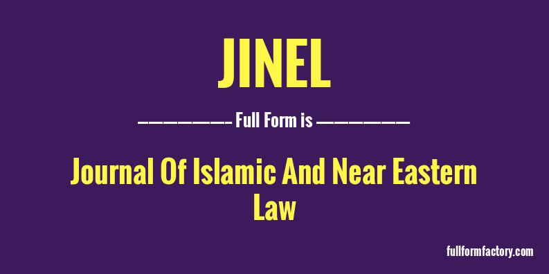 jinel-full-form