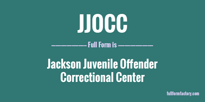 jjocc-full-form