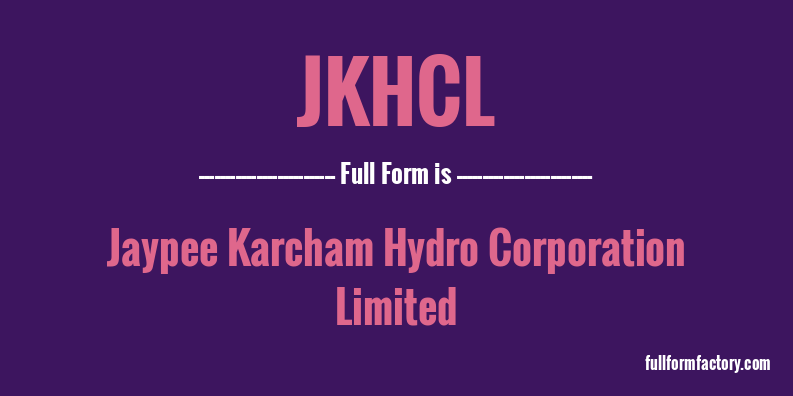 jkhcl-full-form