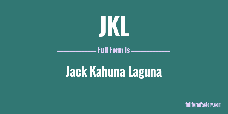 jkl-full-form