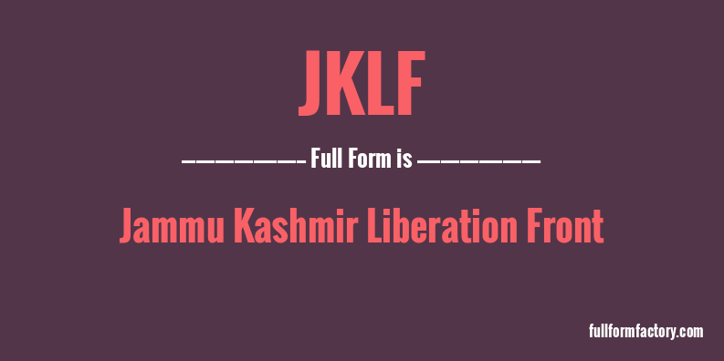 jklf-full-form