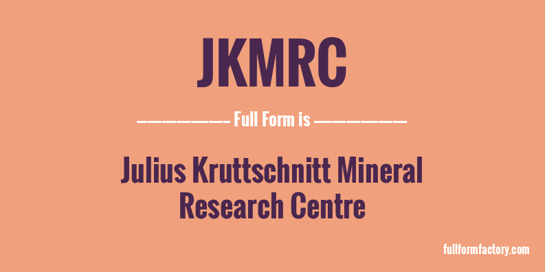 jkmrc-full-form