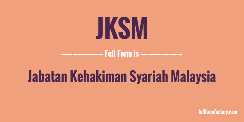 jksm-full-form