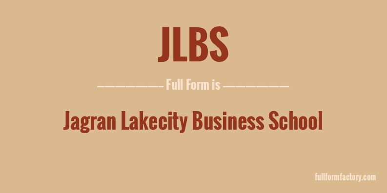jlbs-full-form