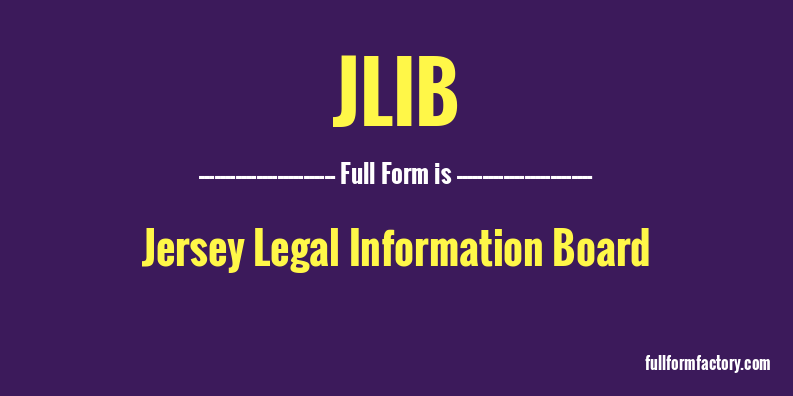 jlib-full-form